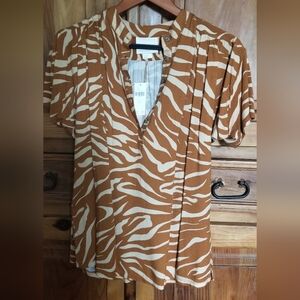 Anthropologie Maeve short sleeve shirt